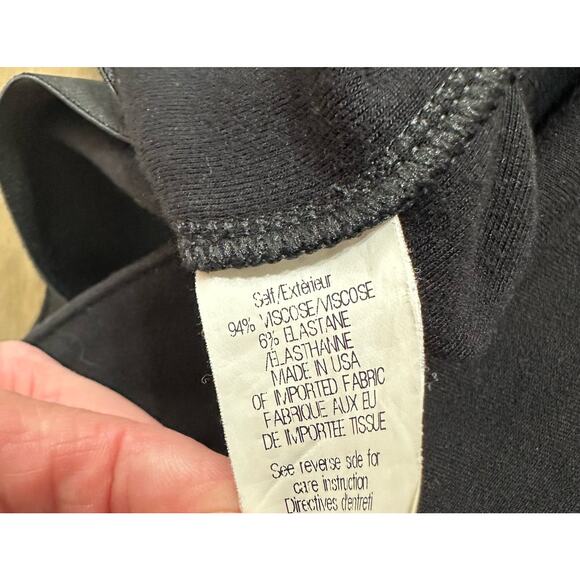 Theory Pull On Pants Mid Rise Stretch Comfort Casual Career Womens Medium Work - Picture 4 of 5